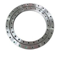 Medium size four-point contact ball slewing bearings without a gear